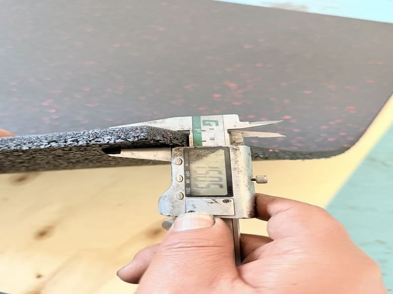 rubber material density comparison